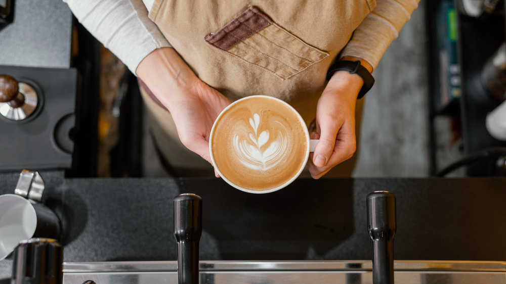 Taller latte art